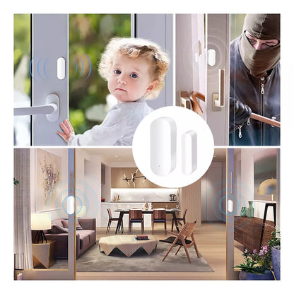 Sensor Inteligente Wifi Con Alarma De Seguridad Para Puertas - Metacompras