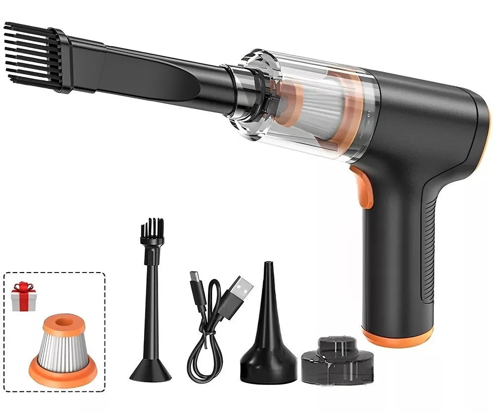 Aspirador De Coche Inalámbrico Portátil De 120w Y 9000pa - Metacompras