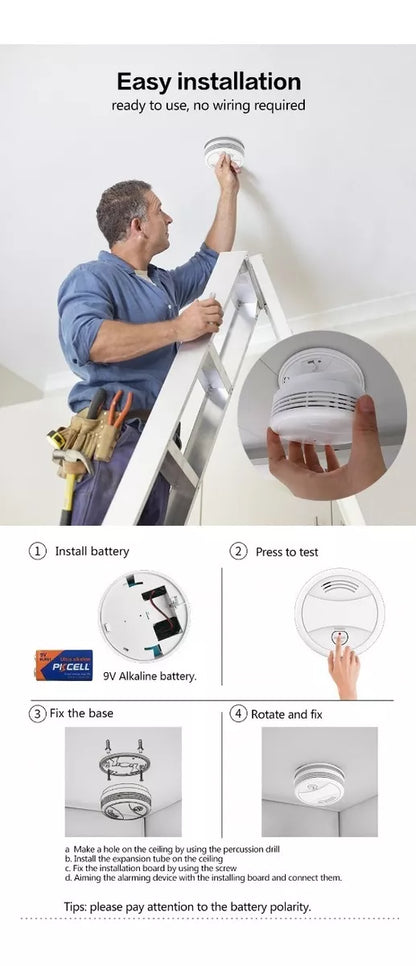 Detector De Humo Inteligente Smart Wifi Con Alexa/googlehome - Metacompras
