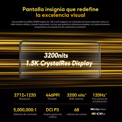 Xiaomi Poco X7 Pro 5G Iron Man Edition - 12 GB RAM, 512 GB ROM, Resistente al Agua