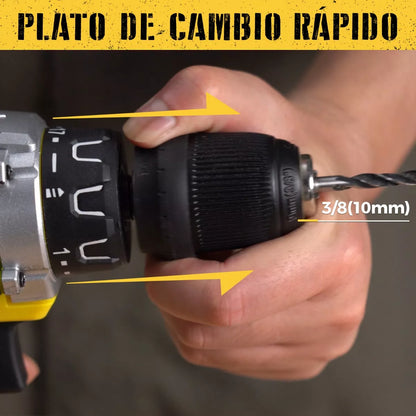 Taladro Atornillador Inalámbrico Mandril Rápido SD22T0023 - Metacompras