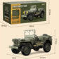 Coche Control Remoto Jjrc Jeep Willys MB1941 - Detalles Realistas y Luces LED