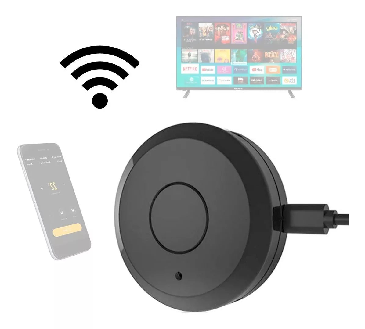 Controlador IR Inteligente por Voz WiFi - Compatible con Alexa y Google Home