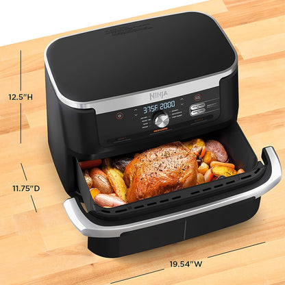 Freidora de Aire Ninja Flexbasket 7 en 1, 11 Qt, Cocina Saludable y Rápida