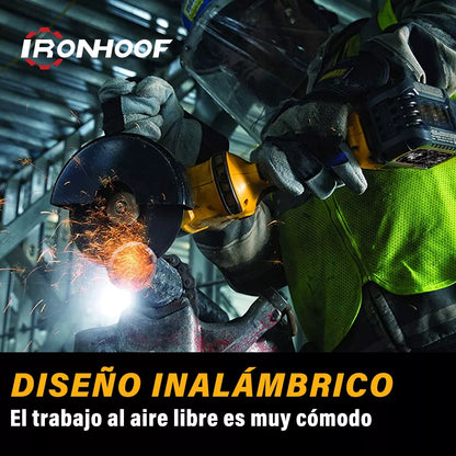 Esmeril Angular Inalámbrica Amoladora Sin Escobillas 125 Mm - Metacompras