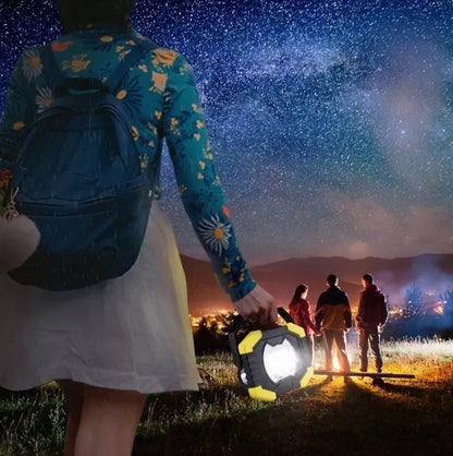 Lámpara De Camping Led Portátil Solar Lámpara Recargable - Metacompras