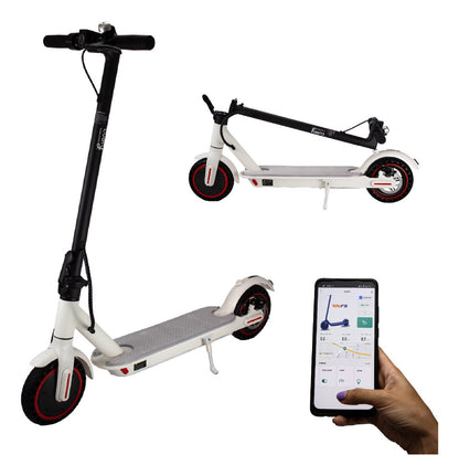 Scooter Eléctrico Plegable con Bluetooth - Velocidad 32 km/h y 350W
