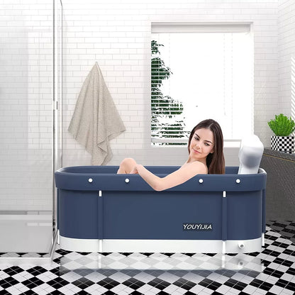 Tina Plegable Bañera Spa Adulto Niños,portátil Baño Caliente - Metacompras