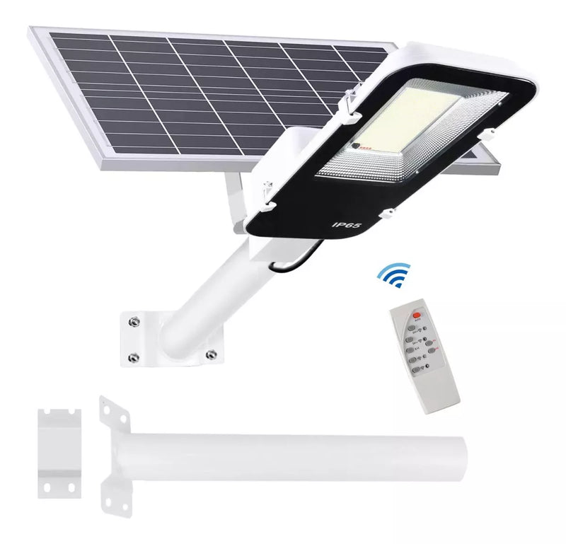 Lámpara Led Solar Luminaria Suburbana Alumbrado Publico 200w - Metacompras