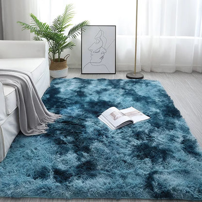 Alfombra Súper Suave De Piel Peluda Para Sala De Estar 160x2 - Metacompras