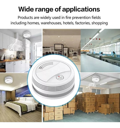 Detector De Humo Inteligente Smart Wifi Con Alexa/googlehome - Metacompras