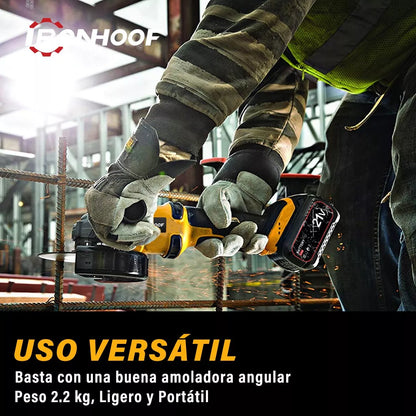 Esmeril Angular Inalámbrica Amoladora Sin Escobillas 125 Mm - Metacompras