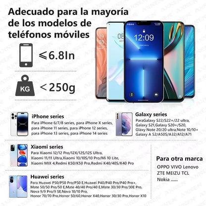 Estabilizador Gimbal Con Luz Led Remoto Para Celular - Metacompras