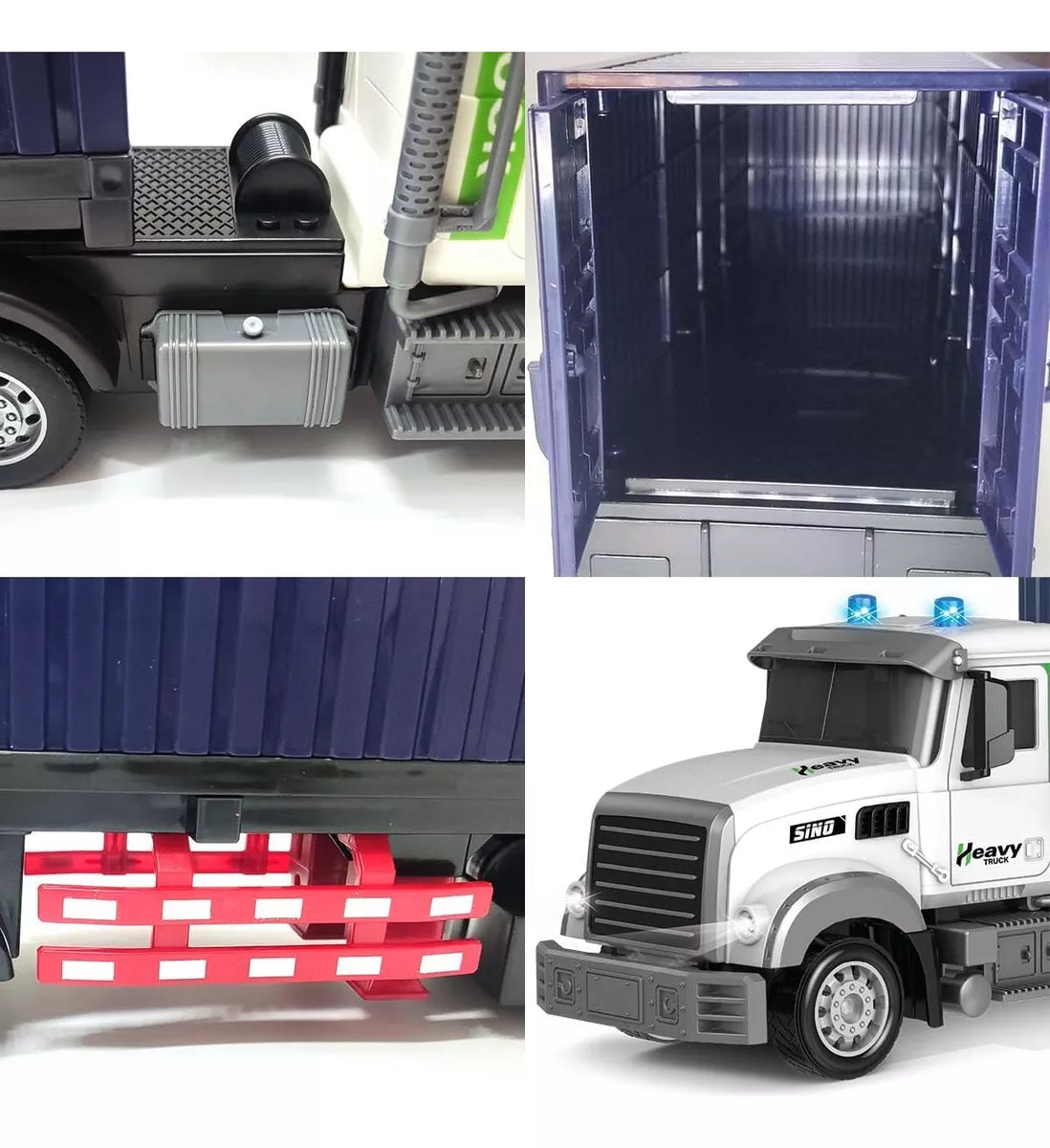 Camión de Carga RC 1/12 - Alta Potencia y Diversión Duradera