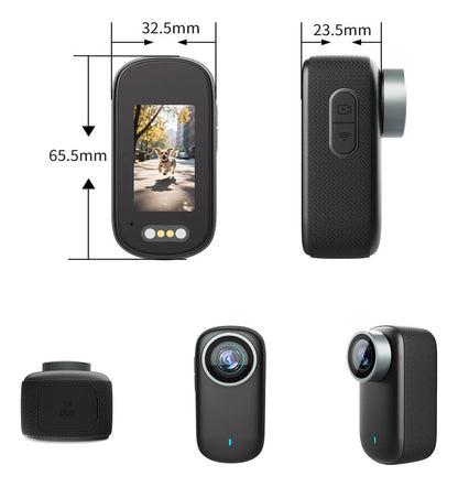 Cámara de Acción Mini Impermeable Wifi 1000mAh para Mascotas