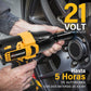 Pistola Llave de Impacto Inalámbrica 1/2" 520 Nm - Motor Sin Escobillas, Batería 4.0 Ah