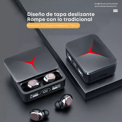 Auriculares M90 Pro Type C Slide Sports Inalámbricos - Metacompras