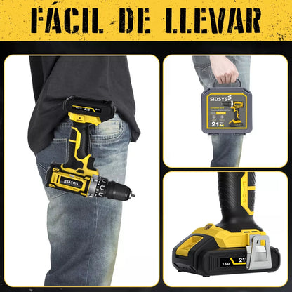 Taladro Atornillador Inalámbrico Mandril Rápido SD22T0023 - Metacompras