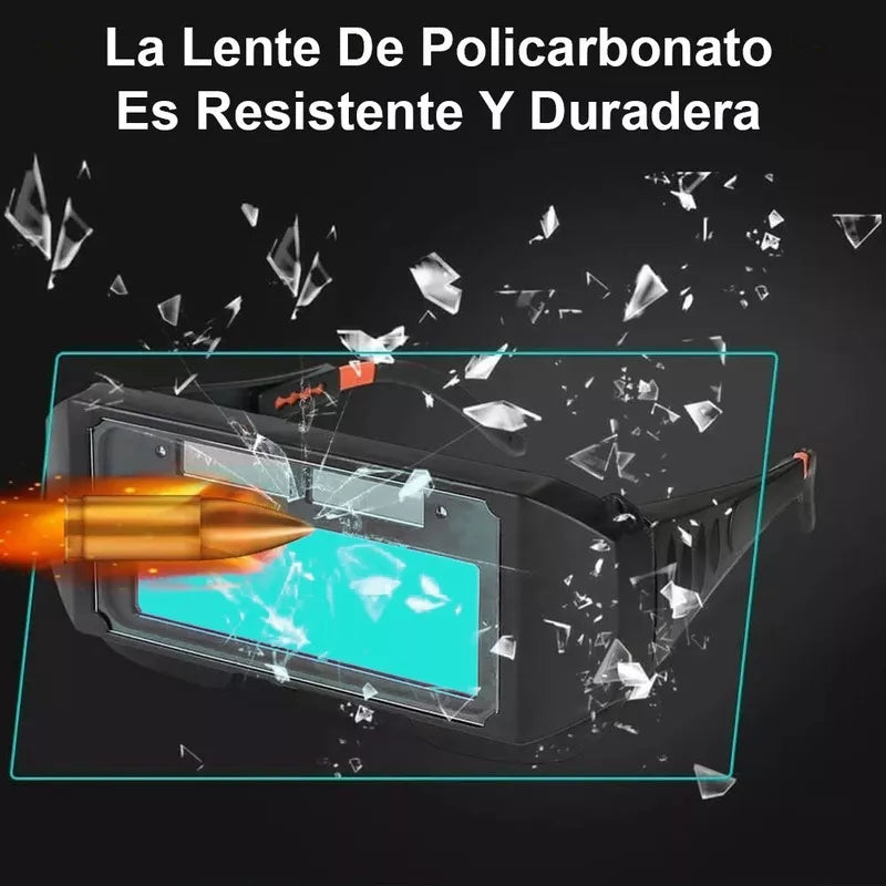 Careta De Soldar Electrónica De Industrial Soldadura,con Luz - Metacompras