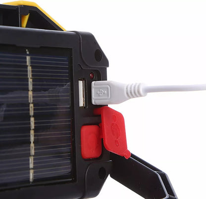 Lámpara De Camping Led Portátil Solar Lámpara Recargable - Metacompras