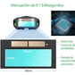 Careta Electronica Soldar Ventana Lateral Automática Lentes - Metacompras