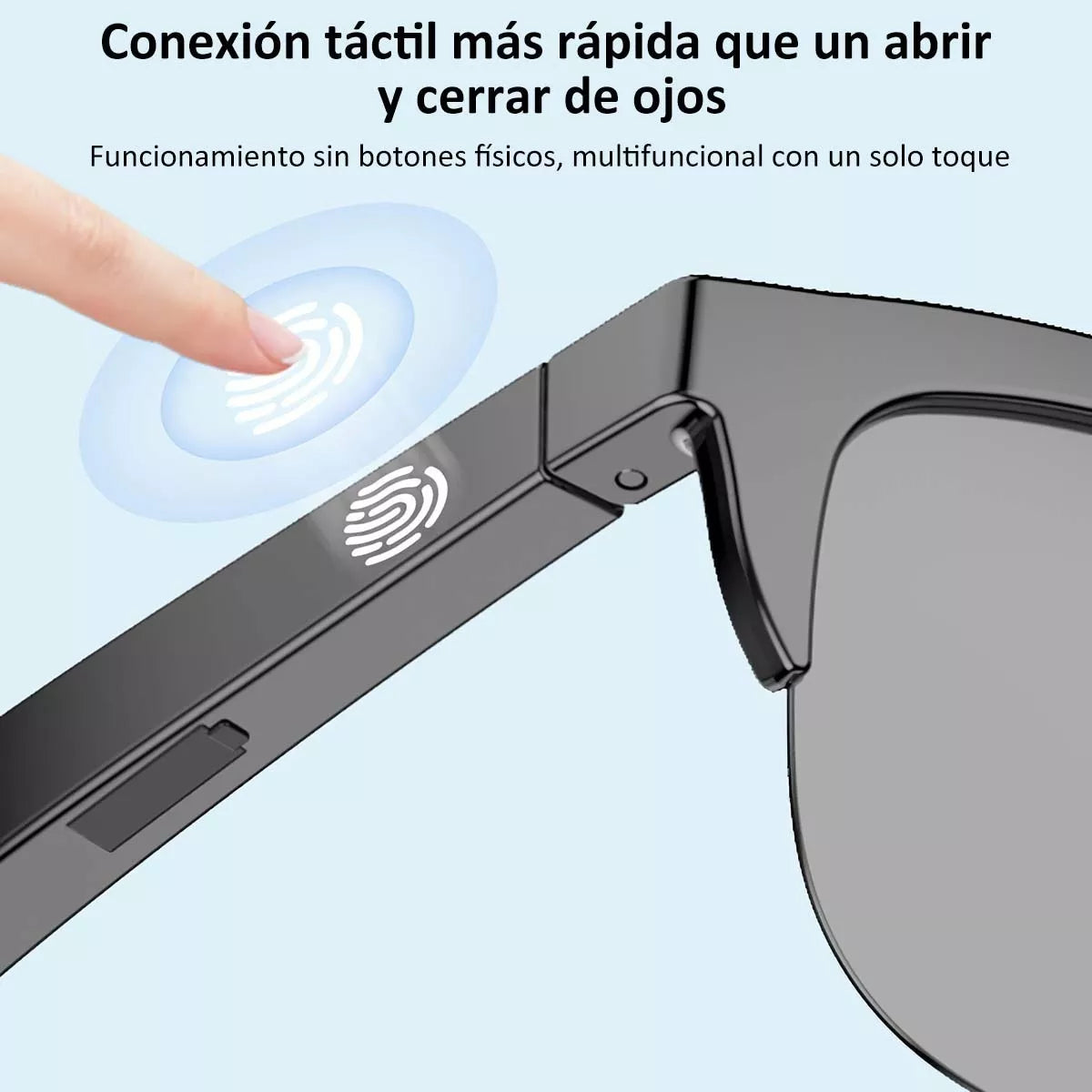 Lentes De Sol Gafa Bluetooth Con Micrófono Audio Inalámbrico - Metacompras