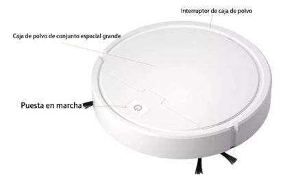 Aspiradora Robot Automática Inteligente Recargable - Metacompras