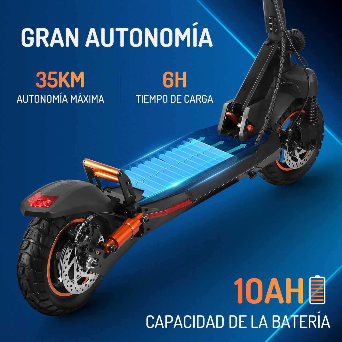 Scooter Eléctrico Plegable M4 600W 30km