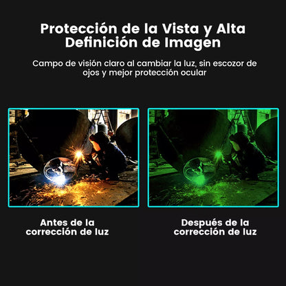 Careta Para Soldar Con Oscurecimiento Automático, Pantalla - Metacompras