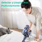 Aspiradora inalámbrica 6 en 1 Greenote GSC50 23Kpa 200W gris y azul