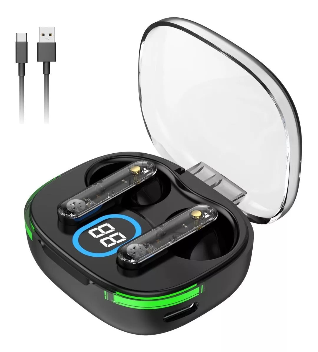 Auriculares Intrauditivos Bluetooth con Sonido de Alta Calidad y Conexión Rápida