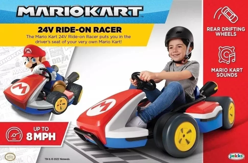 Mario Kart Go Kart 24v Montable Eléctrico