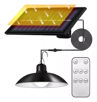 Lámpara Solar Exterior Impermeable - Metacompras