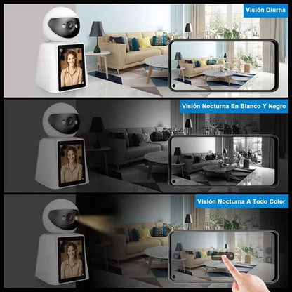 Cámara De Seguridad Wifi Videollamada Bidireccional Dytimeem - Metacompras