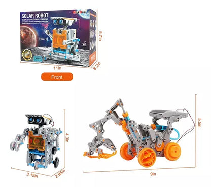 Kit De Juguete Robot Educativo Ciencia Solar Para Niño 12 en 1 Super Divertifo - Metacompras