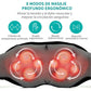 Masajeador Nekteck Shiatsu con Calor para Alivio de Cuello y Espalda