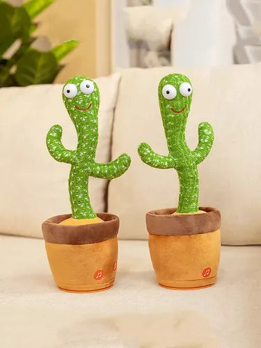 Peluche Cactus Bailarin Con Canciones Graba Y Te Imita - Metacompras