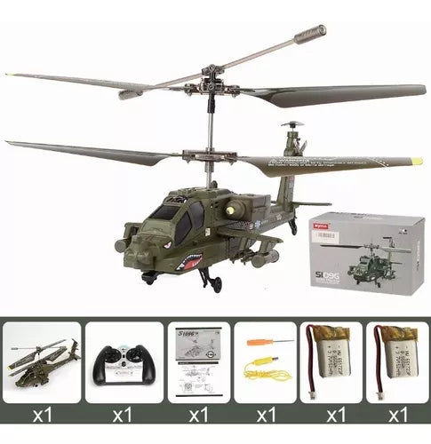 Helicóptero RC para Interiores - Vuelo Estable y Control Fácil