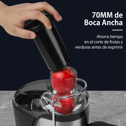Extractor de Jugos 2L de Alta Velocidad con Cuchillas de Acero Inoxidable