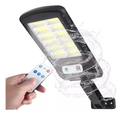 Lampara Led Solar Suburbana Exterior Luminaria - Metacompras