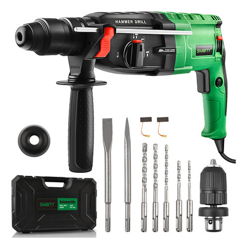 Rotomartillo Perforador SDS-Plus 1050W con Múltiples Modos y Alto Rendimiento