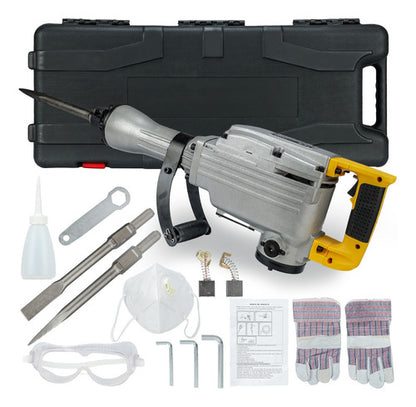 Martillo Demoledor de Concreto 2200W - Potencia y Versatilidad para Demolición Eficiente