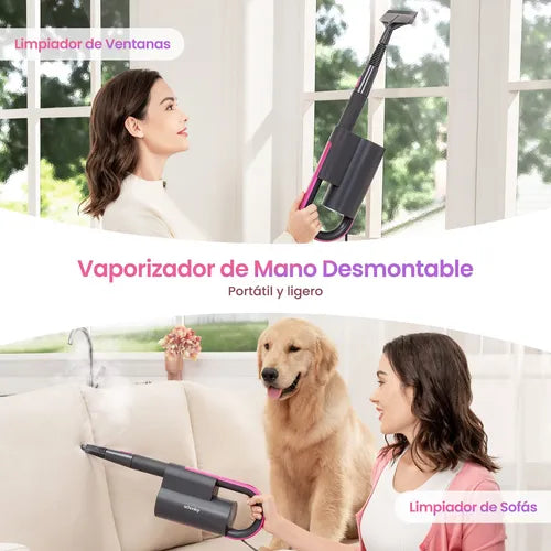 Trapeador a Vapor Schenley Hestia Alta Temperatura para Limpieza de Pisos - Metacompras