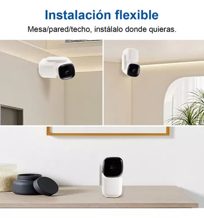 Cámara Domo WiFi 2MP Full HD con Visión Nocturna y Audio Bidireccional