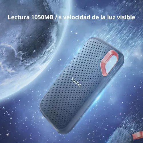 Disco Duro SSD Portátil Sandisk 2TB – Alta Velocidad y Resistencia Inquebrantable - Metacompras