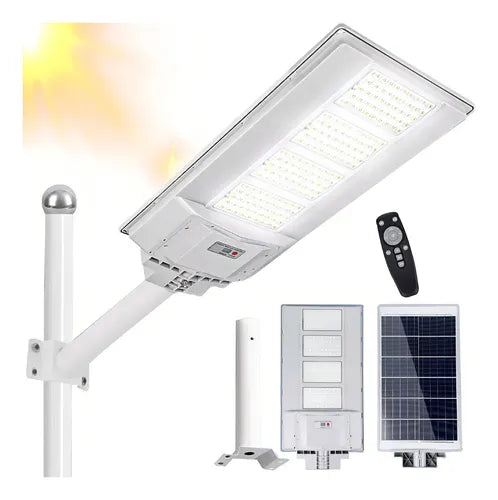 Lámpara Solar LED para Exteriores 6000W - Ilumina Tu Jardín Eficientemente