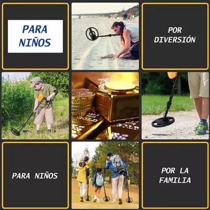 Detector De Metales Alta Precisión De búsqueda Impermeable - Metacompras