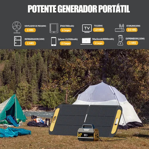 Vtoman Flashspeed 300 Generador Solar 230Wh/300W Portátil y Eficiente - Metacompras