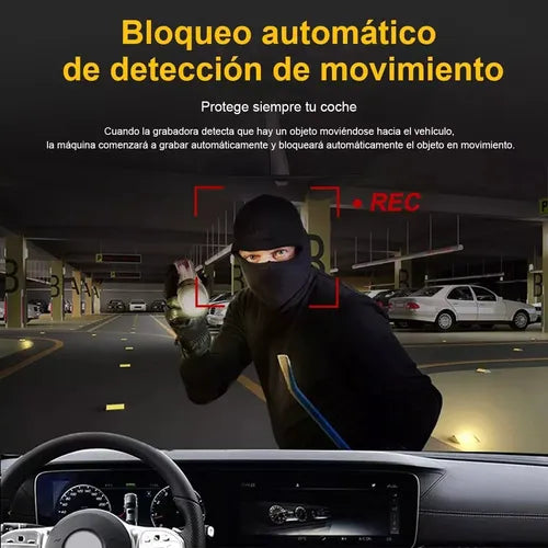 Grabadora de Conducción 1080p con Pantalla de 3.15" y Ángulo de 170°