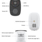 Cámara Seguridad Wifi Hd Exterior 3mp Con Batería Recargable